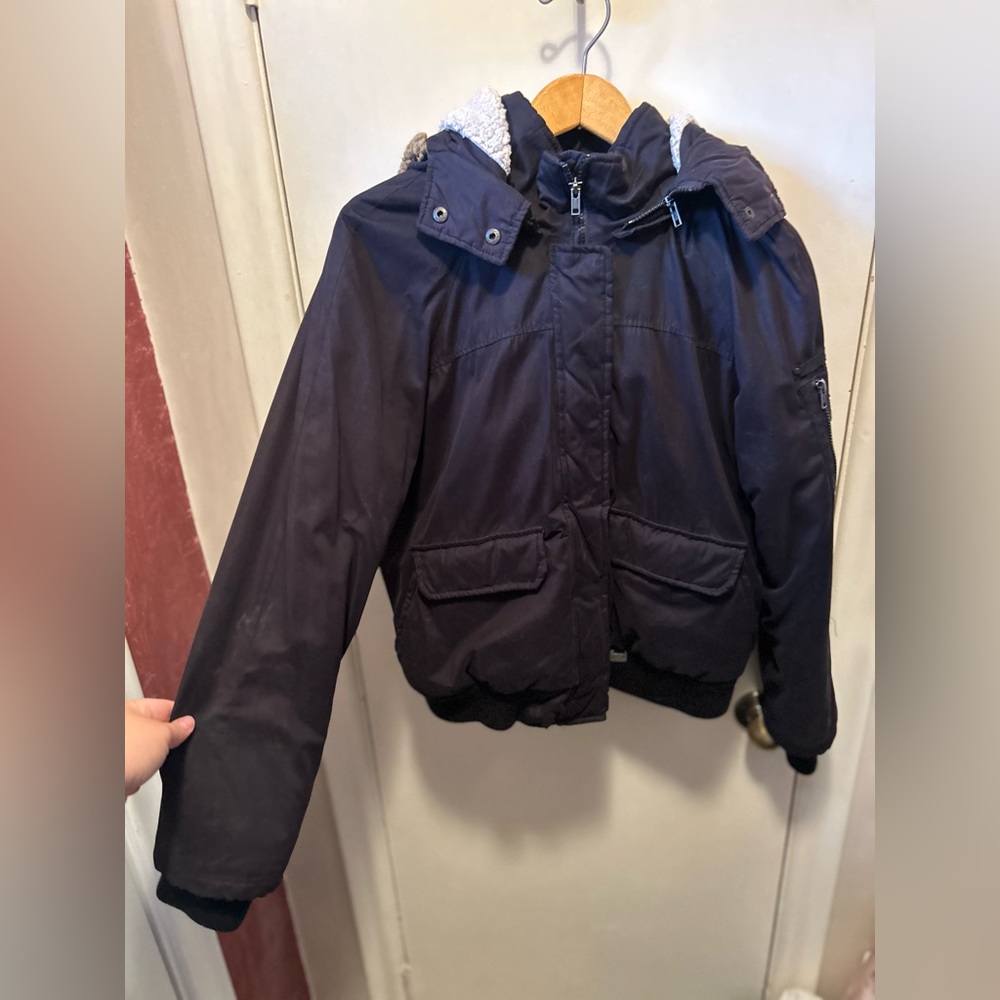 Winter coat black